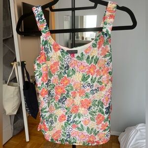 Vince Camuto Multicolor Floral Tank Top